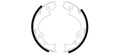 Тормозная колодка / накладка HELLA для FORD ECONOVAN Фургон (KAA) 2.0 D