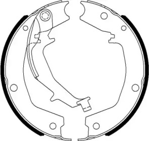 Тормоза HELLA для KIA OPIRUS (GH) 3.8 V6