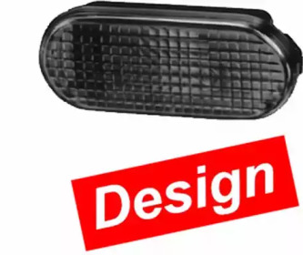 Фонарь указателя поворота HELLA для VW POLO (6N1) 64 1.9 D