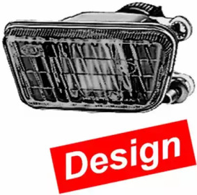 Противотуманная фара HELLA для VW GOLF II (19E, 1G1) 1.8 GTI 16V