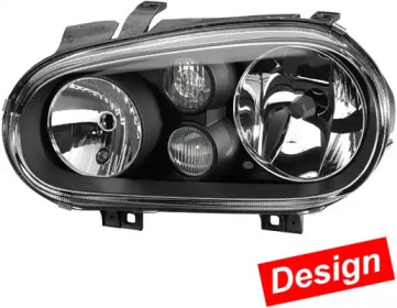 Основная фара HELLA для VW GOLF IV (1J1) 1.6