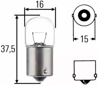 Фонарь освещения номерного знака HELLA для VW CRAFTER 30-50 c бортовой платформой/ходовая часть (2F_) 2.0 TDI 4motion
