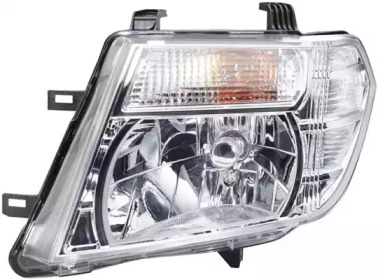 Передняя оптика HELLA для NISSAN NP300 NAVARA c бортовой платформой/ходовая часть (D40) 2.5 dCi
