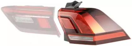 Задний фонарь HELLA для VW TIGUAN (AD1) 2.0 TDI