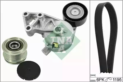 Комплект ручейковых ремней INA для VW BORA Variant (1J6) 1.9 TDI