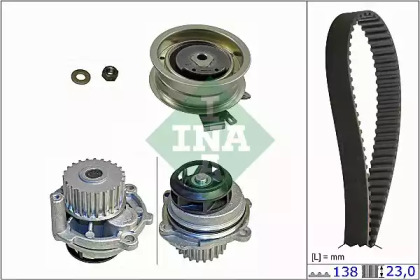 Комплект ремней ГРМ INA для VW BORA Variant (1J6) 1.6