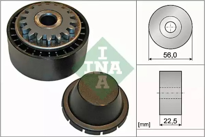 Поликлиновойремень / комплект INA для NISSAN KUBISTAR (X76) 1.2