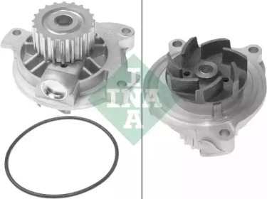 Водяной насос INA для VW CRAFTER 30-50 c бортовой платформой/ходовая часть (2F_) 2.5 TDI
