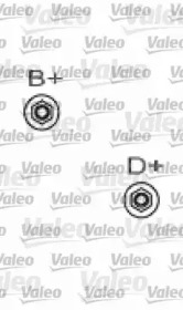 Генератор VALEO для NISSAN SUNNY III Traveller (Y10) 2.0 D