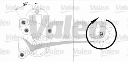 Система стартера VALEO для RENAULT CLIO I (B/C57_, 5/357_) 1.4