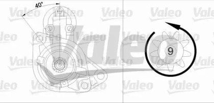Система стартера VALEO для VW CADDY II Variant (9K9B) 1.6