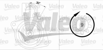 Система стартера VALEO для ALFA ROMEO AR 8 c бортовой платформой/ходовая часть (280_) 2.4 TD