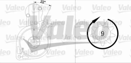 Система стартера VALEO для NISSAN SUNNY I (B11) 1.7 D