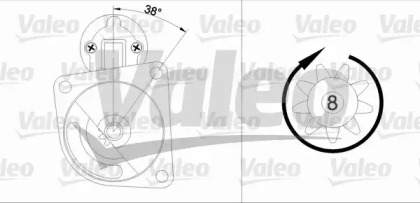 Система стартера VALEO для MAZDA 323 S IV (BG) 1.8 16V Turbo 4WD