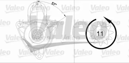 Система стартера VALEO для VW TRANSPORTER IV c бортовой платформой/ходовая часть (70XD) 1.9 D