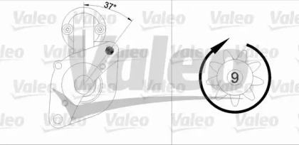 Стартер VALEO для NISSAN KUBISTAR (X76) 1.2
