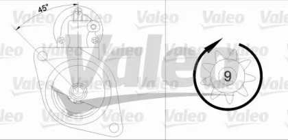 Система стартера VALEO для SAAB 900 II Кабриолет 2.5 -24 V6