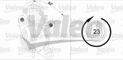 Система стартера VALEO для FORD ESCORT VI Turnier (GAL) 1.3