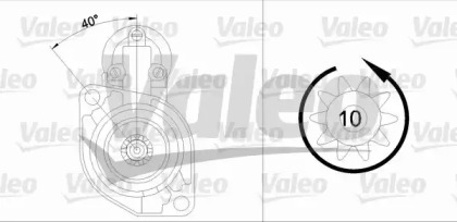 Система стартера VALEO для VW BORA Variant (1J6) 2.3 V5