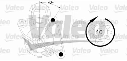 Система стартера VALEO для NISSAN INTERSTAR Фургон (X70) dCI 90