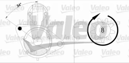 Система стартера VALEO для NISSAN PRIMERA Hatchback (P12) 1.6