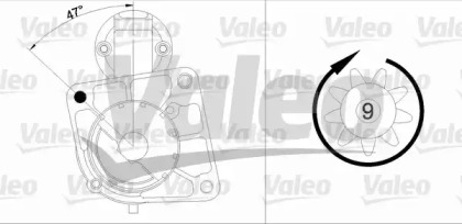 Система стартера VALEO для FORD KA (RU8) 1.2