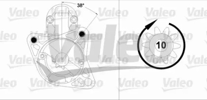 Стартер VALEO для MAZDA 626 III Hatchback (GD) 2.0 12V