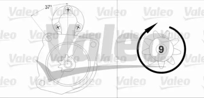 Система стартера VALEO для ALFA ROMEO 146 (930_) 1.9 JTD (930.B4B)