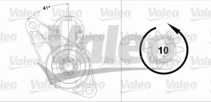 Система стартера VALEO для VW POLO (6R, 6C) 1.2 TSI