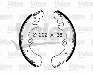 Запчасти для ТО VALEO для NISSAN DATSUN 140 J (710) 1.4