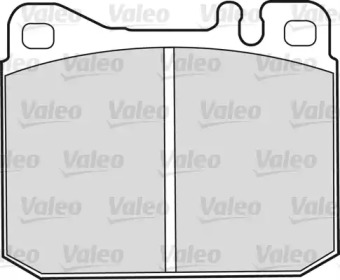 Тормозные колодки VALEO для VW LT 40-55 I c бортовой платформой/ходовая часть (293-909) 2.4 D