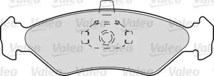 Дисковой тормозной механизм VALEO для FORD FIESTA Фургон (FVD) 1.8 D (FVJ)