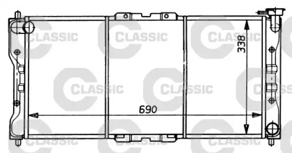 Водяной / масляный радиатор VALEO для MAZDA 626 V Station Wagon (GW) 1.8