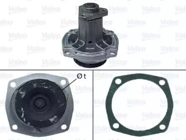 Водяной насос VALEO для ALFA ROMEO 33 (907A_) 1.7 16V 4x4 (907A1F)