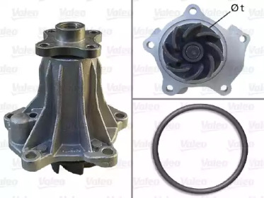 Водяной насос VALEO для FORD SIERRA Хэтчбек (GBC, GBG) 2.0 i DOHC