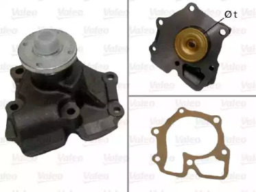 Водяной насос VALEO для FORD TRANSIT автобус (E_ _) 2.5 TD (EBS, EBL, ECL, EDS, EDL, ESS, EUS)