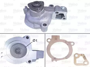 Водяной насос / прокладка VALEO для FORD ESCORT IV Turnier (AWF, AVF) 1.6 D