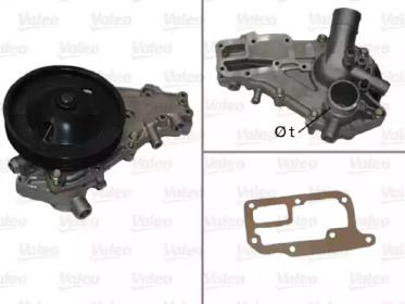 Водяной насос VALEO для RENAULT RAPID Фургон (F40_, G40_) 1.4 (F402)