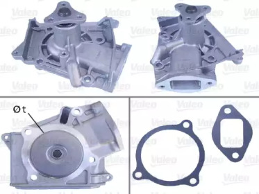 Водяной насос / прокладка VALEO для MAZDA 323 C V (BA) 1.3 16V