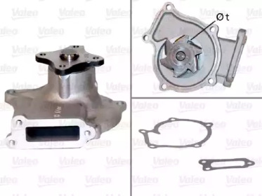 Водяной насос VALEO для NISSAN SUNNY II Traveller (B12) 1.6 i 12V