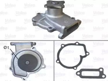 Водяной насос VALEO для NISSAN PRIMERA Hatchback (P11) 1.6 16V