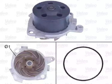 Водяной насос / прокладка VALEO для ALFA ROMEO 146 (930_) 2.0 16V Quadrifoglio (930.B5)