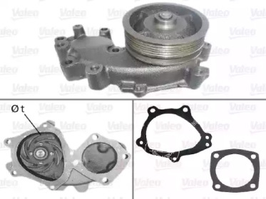 Водяной насос VALEO для ALFA ROMEO 146 (930_) 1.9 TD (930.B4A)