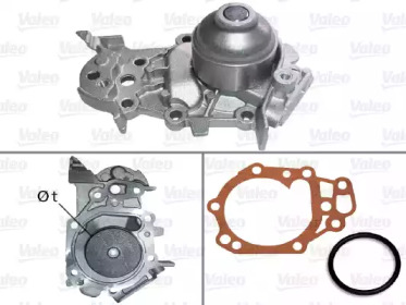 Водяной насос VALEO для NISSAN KUBISTAR Фургон (X80) 1.2 16V