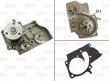 Водяной насос VALEO для KIA SHUMA (FB) 1.8 i 16V