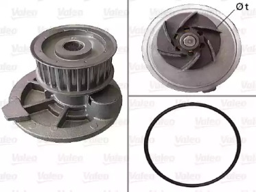 Водяной насос VALEO для CHEVROLET CAPTIVA (C100, C140) 2.4 LPG 4WD
