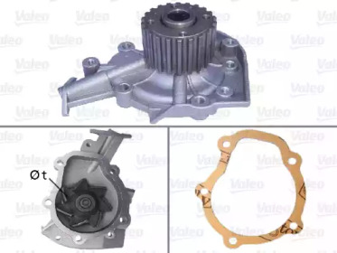 Водяной насос VALEO для CHEVROLET KALOS 1.2