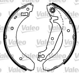 Барабанный тормозной механизм VALEO для FORD SIERRA Turnier (BNC) 2.3 D