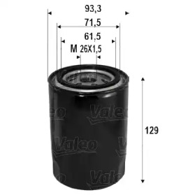 Масляный фильтр VALEO для KIA SORENTO I (JC) 2.5 CRDi