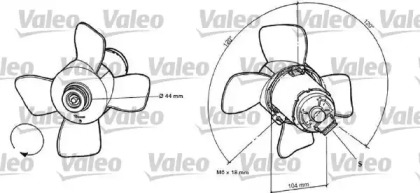Система воздушного охлаждения VALEO для VW TRANSPORTER IV c бортовой платформой/ходовая часть (70XD) 2.4 D